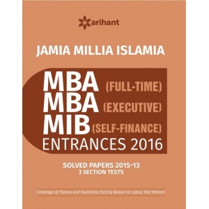 The Arihant book o fThe Perfect Study Resource for - Jamia Millia Islamia MBA Entrance