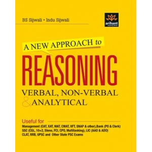 The Arihant book of A New Approach to REASONING Verbal & Non-Verbal