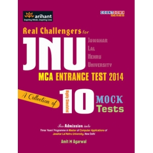 The Arihant book of JNU MCA Entrance Test 2014 - 10 Mock Tests