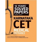 The Arihant book of 16 Years' Solved Papers 2000-2015 Karnataka CET Medical Entrance
