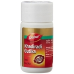 Dabur Khadiradi Gutika - 40 Tablets