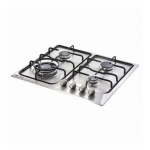 Kaff NF 604 SS 4-burner With Auto Ignition Hob