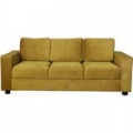  Kurl-on Suave Three Seater Sofa (Golden Brown) 