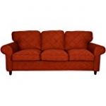  Kurl-on Aventura Three Seater Sofa (Orange) 