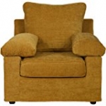  Kurl-on Estilo Single Seater Sofa (Rust Brown) 