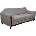  Kurl-on Rasa Three Seater Sofa (Grey) 