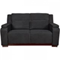 Kurl-on Robusto Two Seater Sofa (Black) 