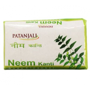 Patanjali Neem Kanti Body Cleanser 75 gm (Pack of 6)