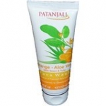 Patanjali Face Wash - Orange And Aloevera (60g) (Pack of 3) 
