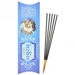 Patanjali Bamboo Madhuram Incense Sticks (9 cm, 24 g, Black, Pack of 5) 