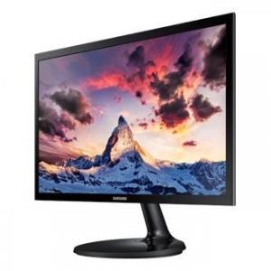 Samsung 18.5 Super Slim LED Monitor with PLS panel 178/178 Full Viewing Angle  (Black)