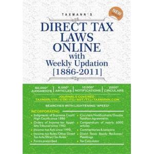 Direct Tax Laws Online [1886-2011] with Taxman