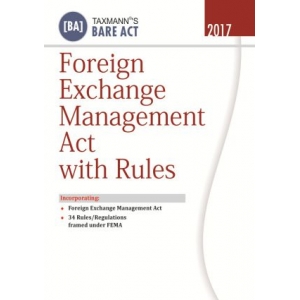 The Taxmann book of Foreign Exchange Management Act With Rules