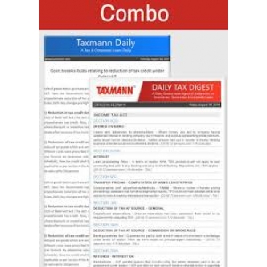 The Taxmann book of Daily Tax & Corporate Laws Digest & Taxmann Daily