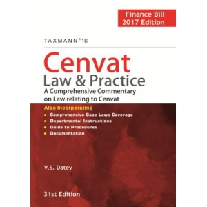 The Taxmann book of Cenvat Law & Practice