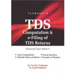 The Taxmann book of TDS Computation and e-Filing of TDS Returns (Single User)
