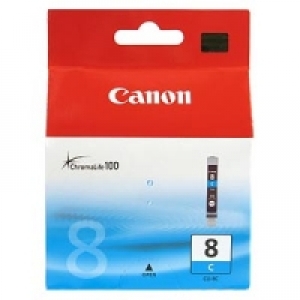 Canon CLI8C Cyan ChromaLife 100 Ink Cartridge