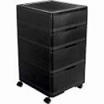  Cello Storewell Storage Cabinet (Black ) 