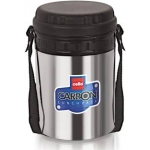 Cello World Carbon 3 Containers Lunch Box