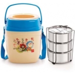 Cello World Relish3 3 Containers Lunch Box