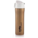 Cello S.S Joy Sip 500 ml Flask  (Pack of 1, Gold)