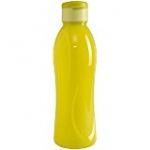  Cello Fresca Flip Polypropylene Bottle, 1 Litre, Yellow 