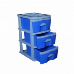 Cello Storage cabinet Organiser-3 Blue Grey